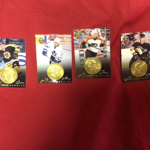 1997/98 PINNACLE minted rookies sportscards - Picture 1 of 2